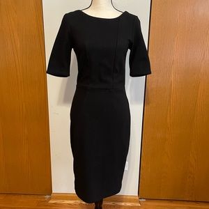 Boden Ribbed Short Sleeve Dress